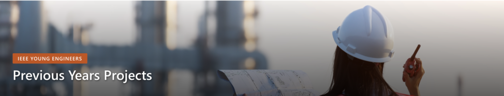 IEEE Young Engineers Conference previous project