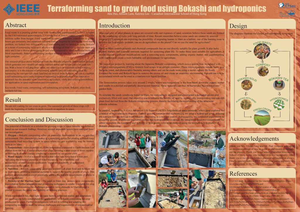 cdnis 1 terraforming sand to grow food using bokashi and hydroponics