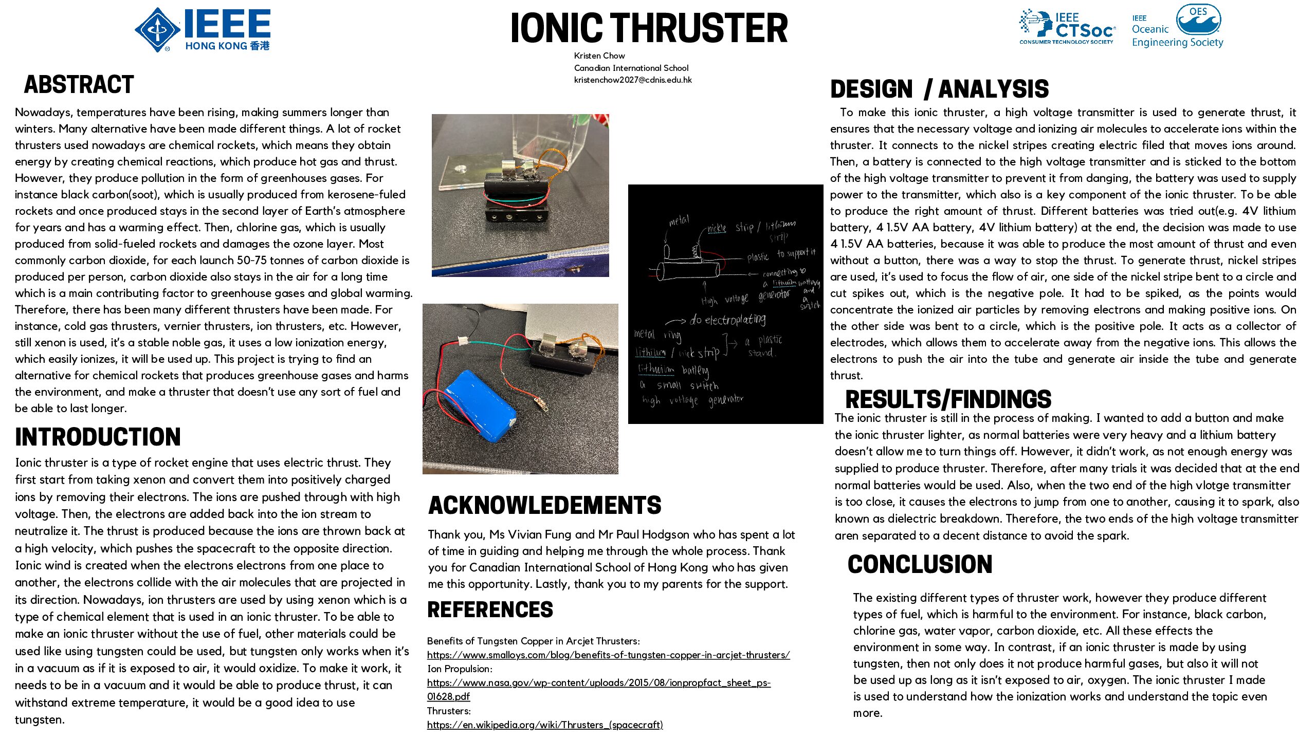 Ionic Thruster 2 1 Pdf